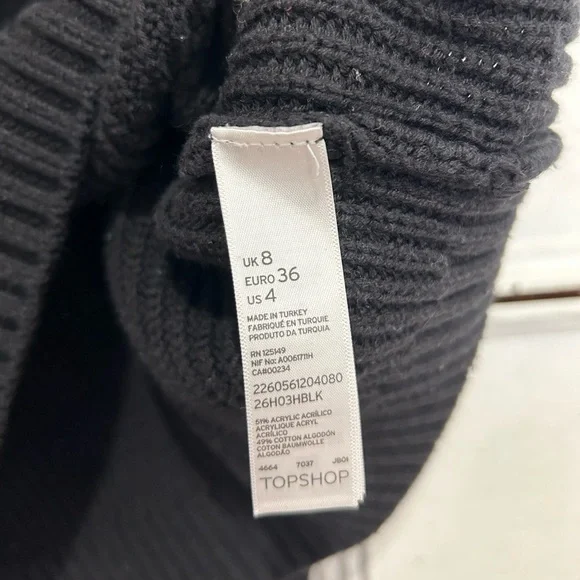 Topshop Knit Sweater Crop - Picture 5 of 5